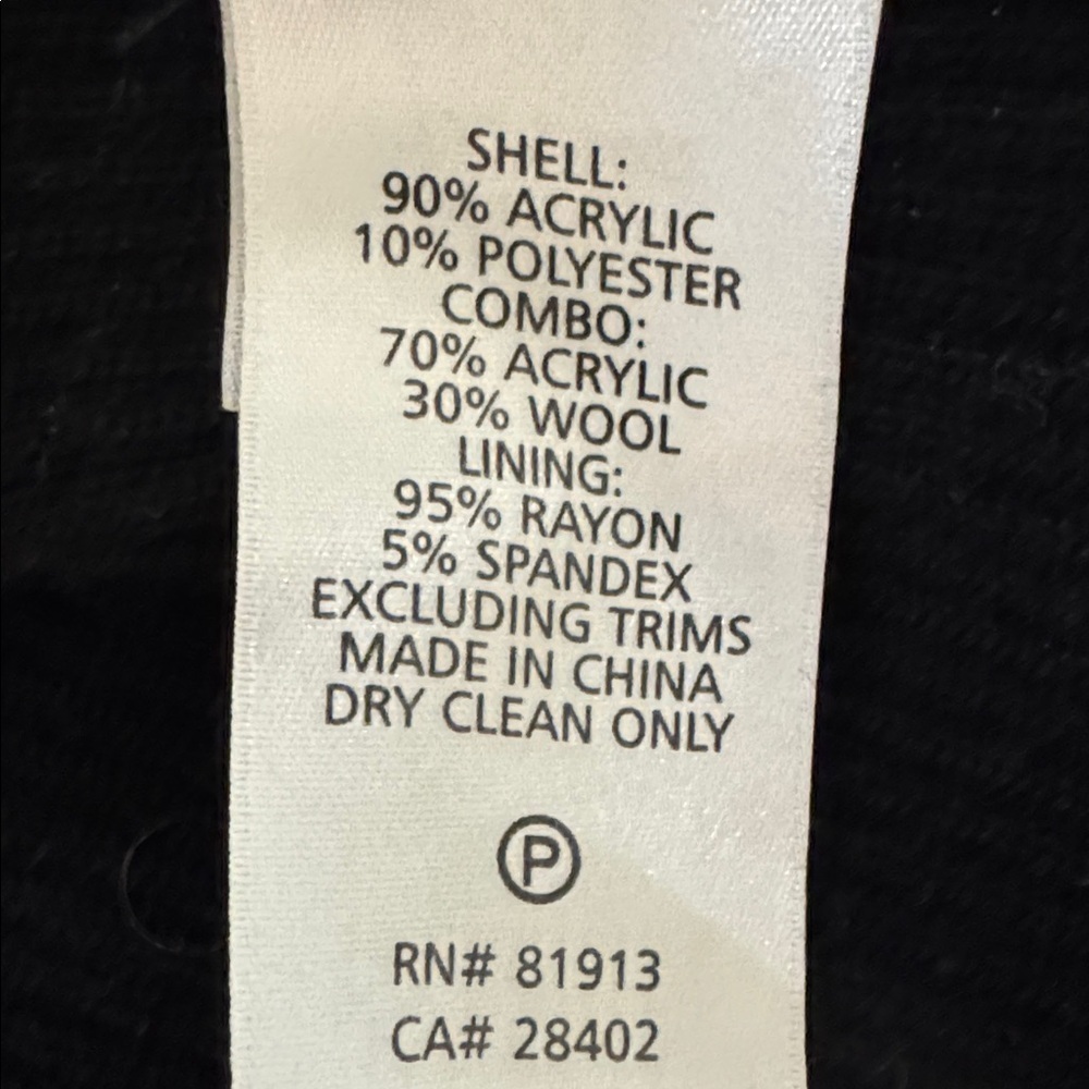Plenty by Tracy Reese Cream and Black Textured Vest size Medium - Picture 7 of 7
